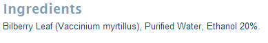 Core Bilberry